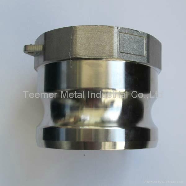 stainless steel camlock coupling part A 