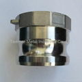 stainless steel camlock coupling part A 