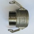 stainless steel camlock coupling part A  2