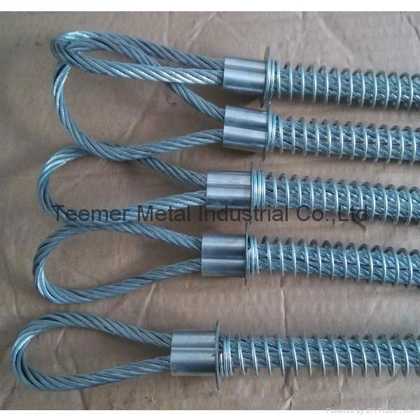 carbon steel whip check safety cable  5