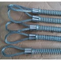 carbon steel whip check safety cable 
