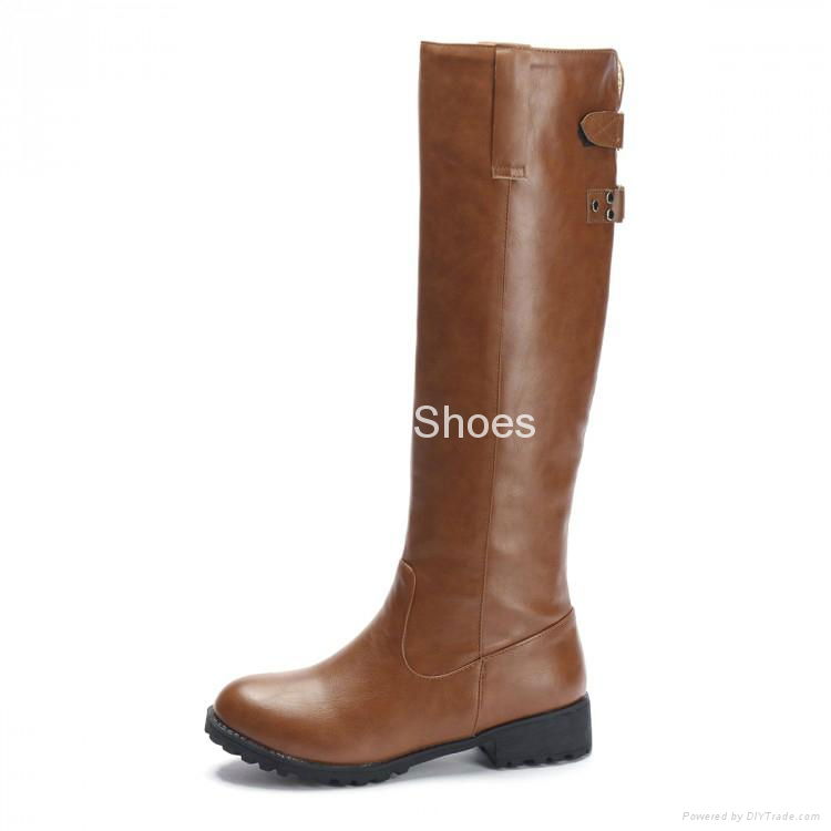 Ladies Fashion Boots Flat Small order quantities size 33-47 3