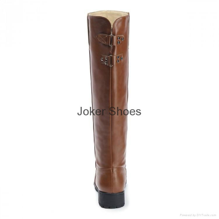 Ladies Fashion Boots Flat Small order quantities size 33-47 4