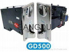 [GD]500 multi coin acceptor validator coin operated machine part