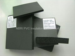 NBR/PVC rubber foam sheet/roll