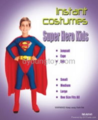 Superman Spiderman Batman Super Heros Kids Cosplay Costumes