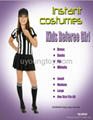Kids Referee Girl Child Referee Funny Fancy Costume For Carnival 
