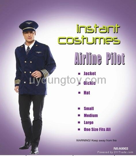 Hot Adult Airline Pilot Party Costumes  1