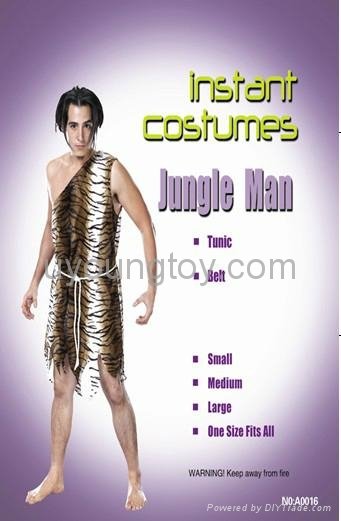 Jungle man costume 1