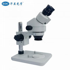 EOC华显光学双目体视显微镜7-45倍连续变倍专业体式显微镜