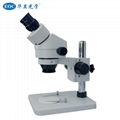EOC華顯光學雙目體視顯微鏡7-45倍連續變倍專業體式顯微鏡