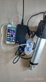 metal handset with charger for actuator 3