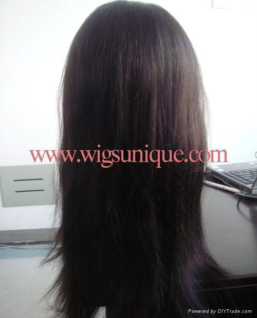 Remy hair full lace wigs 3