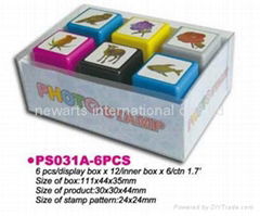 Photo stamp set