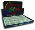 Crystal rubber stamp set