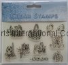 Clear stamp set