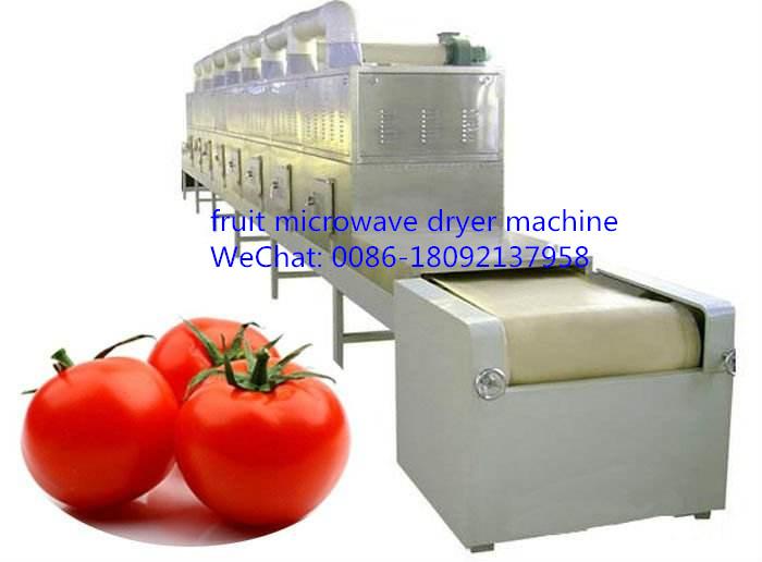 15kw Continuous Tunnel Microwave Sterilizing and Drying Machine for Food