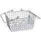 Metal mesh shopping basket