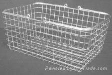 Metal mesh shopping basket 4