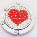 Heart Purse Hook Handbag Hanger 1