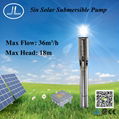 1350W 5inch Solar Power Submersible Pump, Agricultural Pump