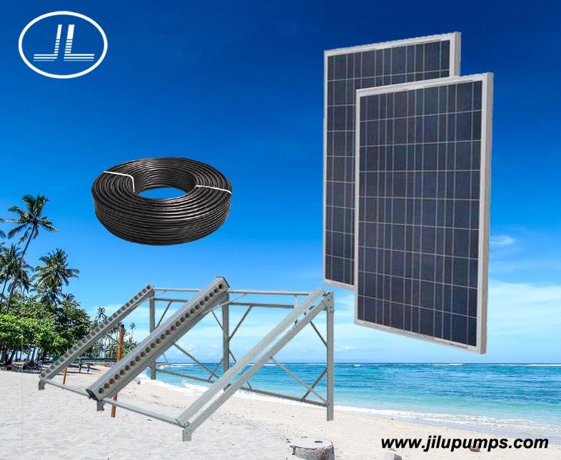 2.2kW  4inch Solar Power Submersible Pump, Aggricultural Pump System 4