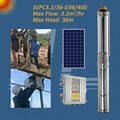 3inch Centrifugal Solar Water Pump, Brushless DC Pump, with MPPT Controller