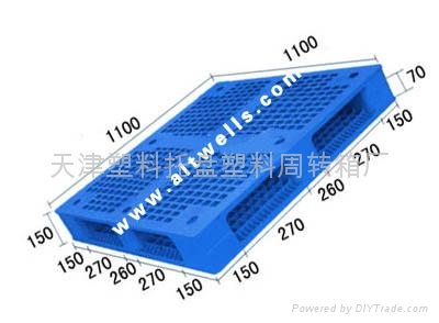 天津双面网格塑料托盘 5