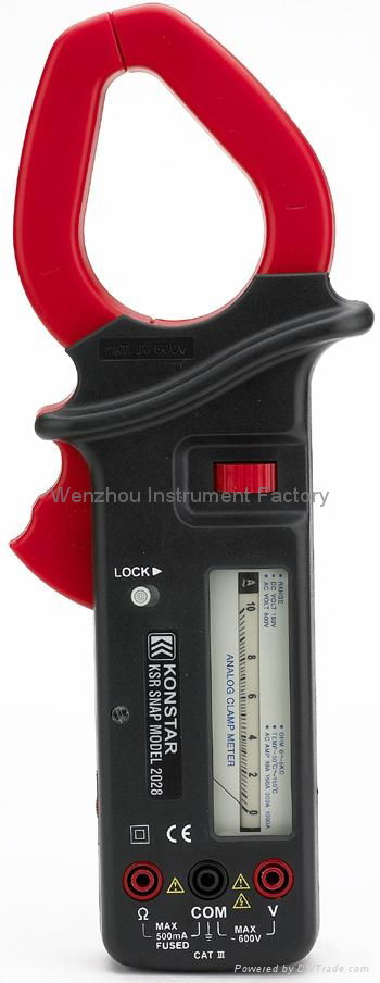 ANALOGUE  CLAMP METER