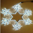 LED snowflake light  1