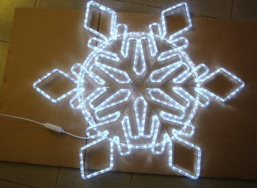 LED snowflake light  2