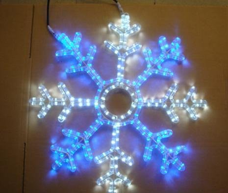 LED snowflake light  3