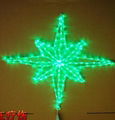 LED snowflake light  5