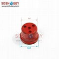 New Fluorous Rubber Fuel Plug Set for Gasoline Airplane-Red #FP8089 4