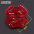 CNC Aluminum Alloy 3D Spinner for DLE30/ DLA32/ EME35/MLD35 30CC Engines #SP3D30 4