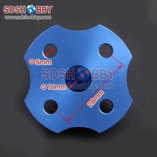CNC Aluminum Alloy 3D Spinner for DLE50 DLE55 DLE60 EME60 MLD70 DLA56 Engines 4