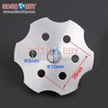 CNC Alu. Alloy 3D Spinner for DLE85  EME120  Engines#SP3D100 4