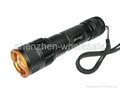 LED regulable foci flashlight
