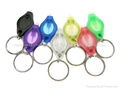 Plastic Multi-Color LED Key chain Wholesale Custom Keychains