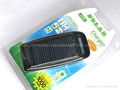 BLACK USB SOLAR CHARGER