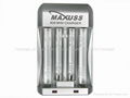 Maxuss AA or AAA NI-MH Battery charger/ M-809