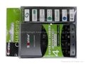 Soshine 4LED AA/AAA Quick Battery Charger With Delta V|SC-U1