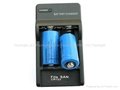 Li-ion CR123A 3.6V Digital Battery Charger