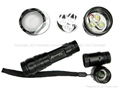 Romisen RC-S5 3 X Q5 LED aluminum Flashlights