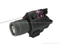 Tactical CREE Q3 LED Flashlight & Red Laser Sight