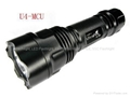 UltraFire U4-MCU Q5 LED aluminum Flashlight