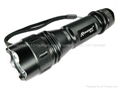 Romisen RC-A9 Q2 + 2UV LED aluminum Flashlight