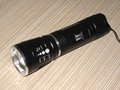Lichao LC-007A CREE Q5 LED 3-mode Aluminium Flashlight