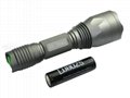 SZOBM ZY-T200L Q5 LED 5 Modes Aluminum Flashlight (titanium)