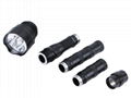 SZOBM ZY-2400 3xXM-L T6 LED Aluminum Flashlight